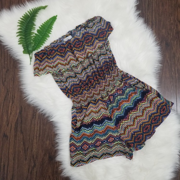 Guilty Pants - Guilty | Strapless Shorts Romper & Ruff & Pockets